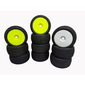 Proline Lot of 10 9046 Buggy Tires Wheels RC Off Road Racing 2.36x5.55